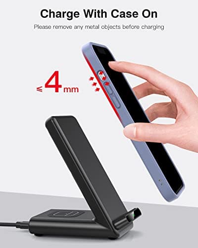 Wireless Charging Station,3 in 1 Charging Stand Made for Apple Watch Ultra 11 10 9 8 7 6 SE 5 4 3,Fast Wireless Charger Made for iPhone 17/Air/16/15/14/13/12,for AirPods Pro(with Adapter) (Black) 7