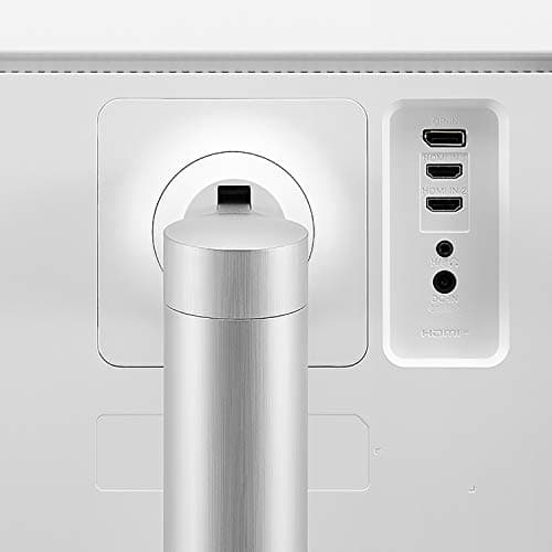 LG 34WN650-W UltraWide Monitor 34-Inch 21:9 FHD (2560 x 1080) IPS Display VESA DisplayHDR 400 AMD FreeSync 3-Side Virtually Borderless Design - Silver 5