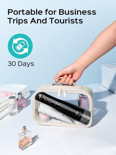 COSLUS E40 Portable Water Flosser for Teeth: 10 Pressure Settings Professional Water Dental Pick for Orthodontic, Braces & Sensitive Gums - Cordless for Travel Use, for Adults Teens, BPA-Free 6