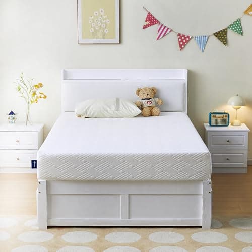 Aosha Twin Size Mattress, 5/6/8 Inch Memory Foam Mattresses Medium-Firm Mattress for Pressure Relief & Cooler Sleep Mattress for Adults CertiPUR-US Certified Mattress in a Box(6 inch,Twin), Ao-W-6T