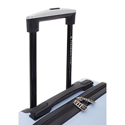 Travelers Club 22" Richmond Spinner Carry-On Luggage, Blue 8