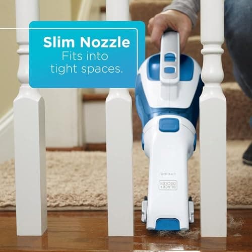 BLACK+DECKER dustbuster Handheld Vacuum, Cordless Car Vacuum Portable 12V, with Rotating and Extendable Nozzle (HHVI320JR02) 6