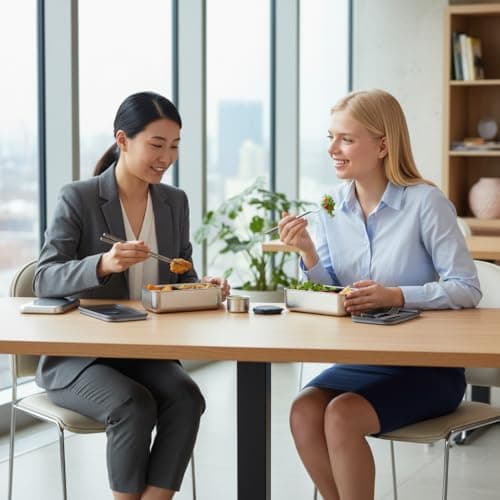 Modaniam Leak Proof Stainless Steel Bento Box, Stainless Steel Lunch Box For Adults, Metal Bento Box, Japanese Lunch Container, Large With Compartment, Korean Bentobox, Non Toxic, Microwave Safe 4