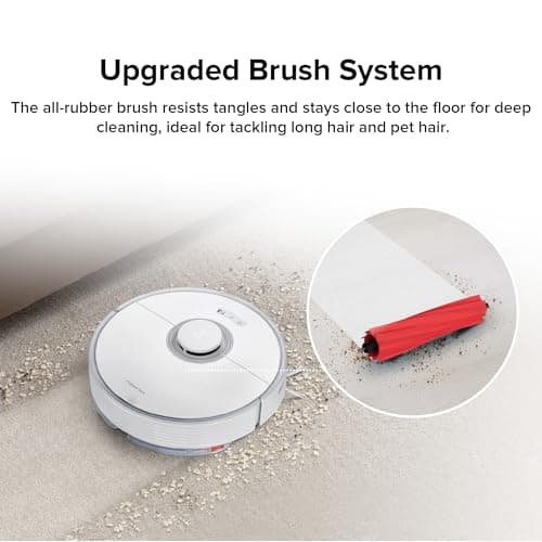 roborock Q7 Max Robot Vacuum and Mop Combo, 30-Level Water Flow Control, 4200Pa Suction, PreciSense LiDAR Navigation, No-Go Zone, No-Mop Zone, App & Voice Control, Ideal for Pet Hair 6