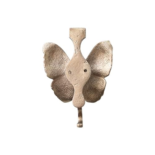 Creative Co-Op Cast Metal Butterfly Door Knocker, Antique Gold 12