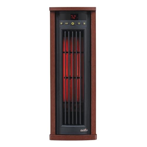 duraflame Electric Tower Heater, Oscillating Tower and Space Heater for Office or Large Room up to 1,000 Square Feet 6