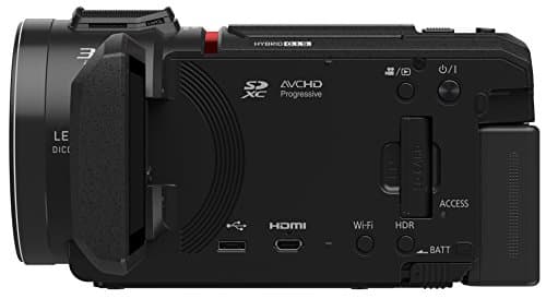 Panasonic PANASONIC HC-VX1 4K Camcorder, 24X LEICA DICOMAR Lens, 1/2.5" BSI Sensor, Three O.I.S. Stabilizer Systems, HDR Mode, Wireless Multi-Camera Capture (USA Black) 5