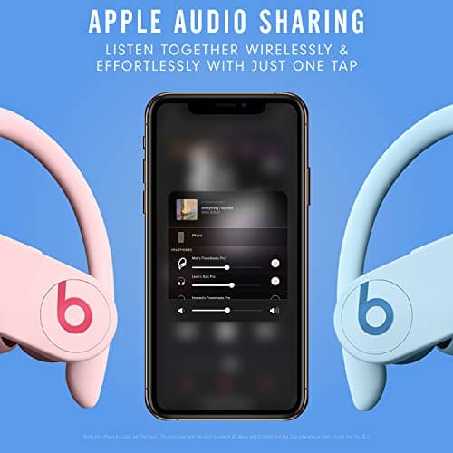 Powerbeats Pro Wireless Earbuds - Apple H1 Headphone Chip, Class 1 Bluetooth Headphones, 9 Hours of Listening Time, Sweat Resistant, Built-in Microphone - Cloud Pink 7
