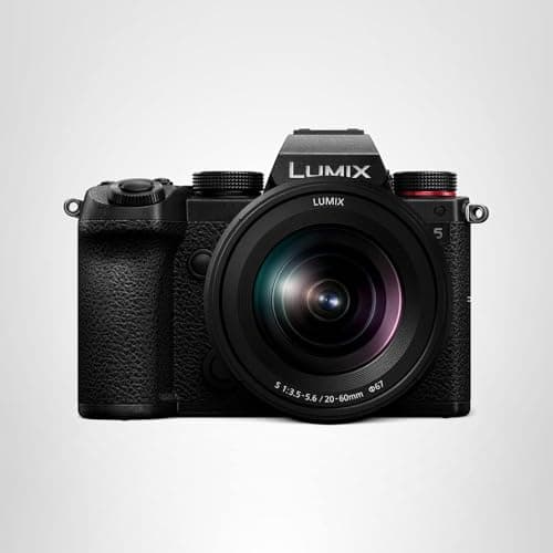 Panasonic LUMIX S5 Full Frame Mirrorless Camera, 4K 60P Video Recording with Flip Screen & WiFi, LUMIX S 20-60mm F3.5-5.6 Lens, L-Mount, 5-Axis Dual I.S., DC-S5KK (Black) 9