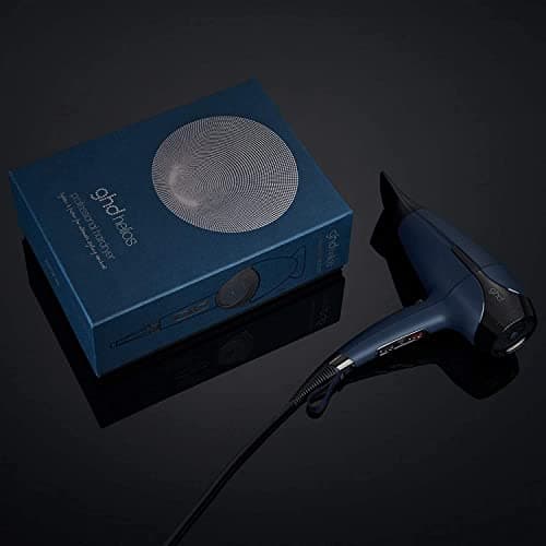ghd Helios Professional Hair Dryer - Advanced 1875W Blow Dryer with Aeroprecis Technology, 75mph Airflow, Ionic Frizz Control, More Shine, Lightweight Design and Low Noise - Ink Blue 9