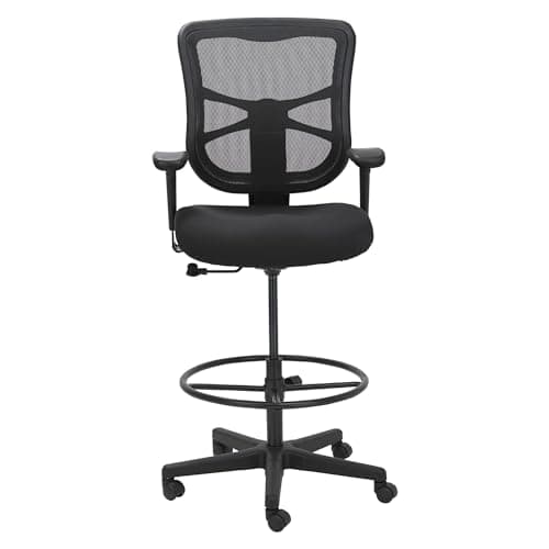 Alera ALE Elusion Series Mesh Stool, Black 7