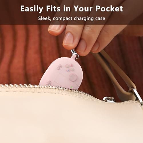 Beats Studio Buds Plus Case Cover, 2021/2023 New Beats Studio Buds, Wireless Earbuds Silicone Case Accessories with Keychain, Pink 7