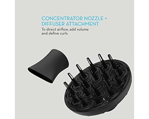 Neuro by Paul Mitchell Halo Tourmaline Touch-Screen Hair Dryer, Multiple Heat + Speed Settings, Cool Shot Button 6