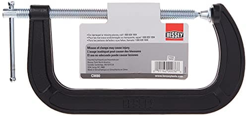 BESSEY CM80 Drop Forged, C-Clamp, 8 In.,Black 5