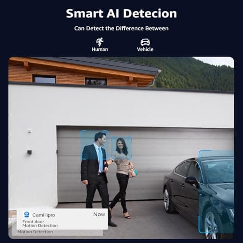 BOAVISION 4G LTE Solar Security Camera Wireless,No WiFi Camera,AI Human Tracking, AOV 24/7 Continuous Recording with 2K Fulltime Color Image, Powered by 8W Solar Panel for Home Security Outdoor Use 8