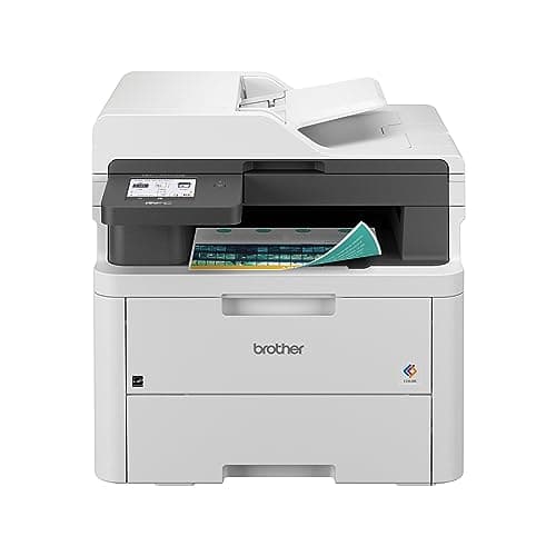 Brother MFC-L3720CDW Wireless Color Laser Printer with Scanner, Copier and Fax | Auto Duplex and 250-Sheet Capacity | Includes Refresh Subscription Trial(1). Amazon Dash Replenishment Ready