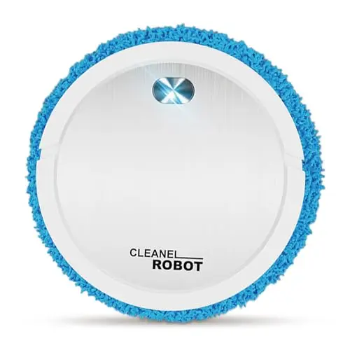 Robot Vacuum and Mop, Floor Mopping Machine, 4000PA Suction, Vacuum Robot mop Advanced Obstacle Avoidance, Aspiradora Robot Slim Design, Hard Floor（White）