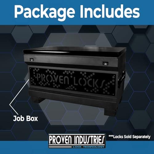 Proven Industries 48" Job Site Box, Heavy Duty Steel Tool Box, Made in the USA 3