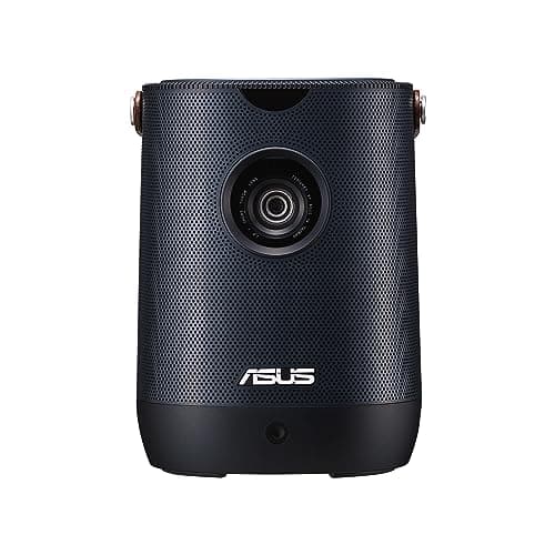 ASUS ZenBeam L2 Portable Projector 1080P Full HD, Smart Projector 960 LED Lumens, Small Outdoor Projector with Wifi, 10W Bluetooth Speaker and Android TV Box, Wireless Projector 3.5H Built-In Battery