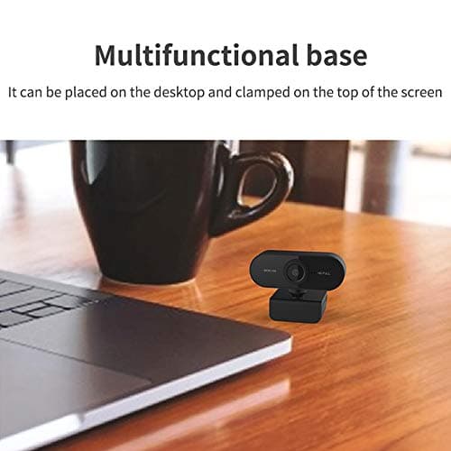 QEBIDUM Computer Camera PC Webcam Full HD 1080p 360 Degrees Wide Angle 30fps Video USB Web Cam with Microphone for Mac Laptop Desktop Conferencing Chatting and Live Streaming 7
