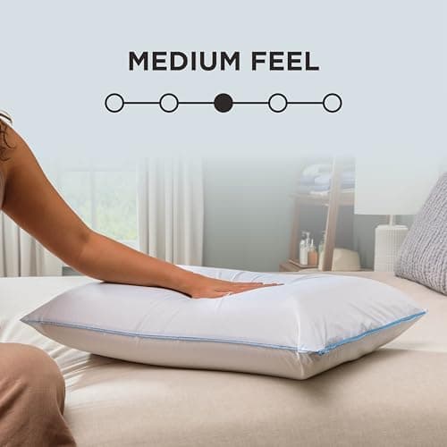 Tempur-Pedic TEMPUR-Cloud Dual Cooling Pillow, Queen, White 7