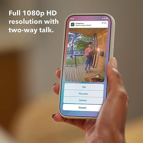 ecobee Smart Video Doorbell Camera (Wired) - with Industry Leading HD Camera, Smart Security, Night Vision, Person and Package Sensors, 2-Way Talk, and Video & Snapshot Recording 9