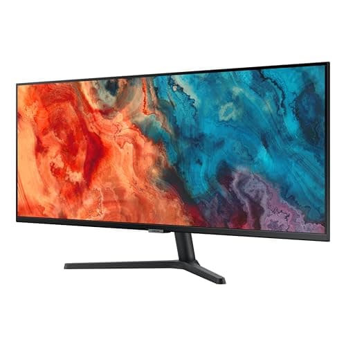 Samsung 34" ViewFinity S50GC Series Ultrawide QHD Monitor, 100Hz, 5ms, HDR10, AMD FreeSync, Ultrawide Screen, Eye Care, Thin Bezels, PIP, PBP, LS34C50DGANXZA, 2023, Black 8
