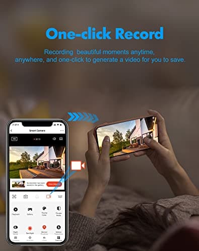 LaView 4MP Security Camera Outdoor Wired Starlight Color Night Vision,2K Cameras for Home Security AI Human Detection & Auto Tracking, IP65 Outdoor Camera 2-Way Audio, US Cloud, Compatible with Alexa 6