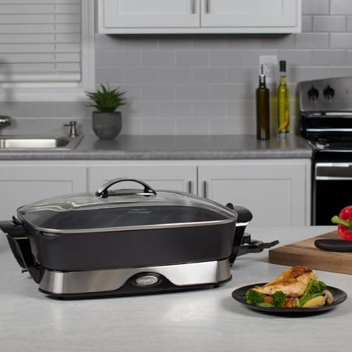 Presto 06857 16-inch Electric Foldaway Skillet, Black 6
