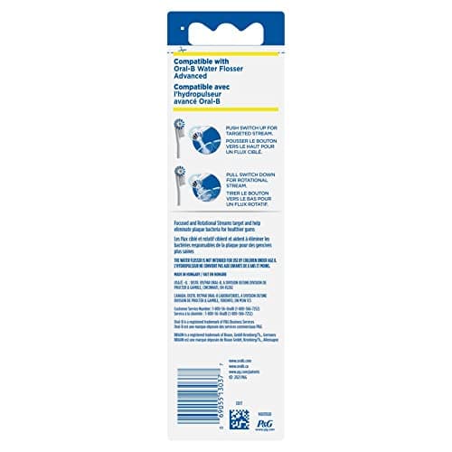 Oral-B Water Flosser Advanced Aquafloss Nozzle, 4 Count 6
