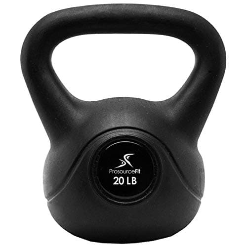 ProsourceFit Vinyl Plastic Kettlebell, 20 lb