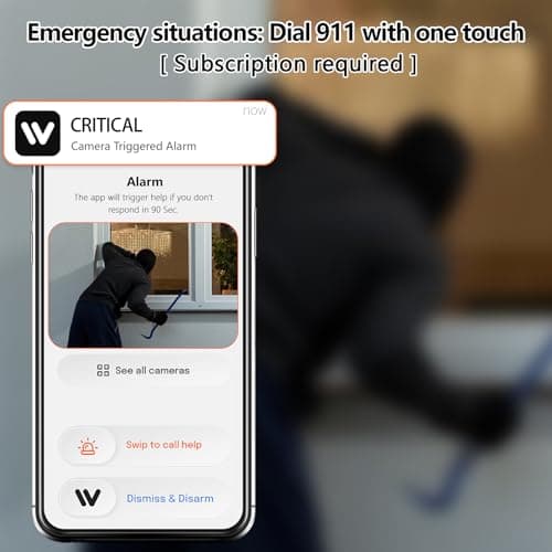 NyteElf 3MP Window Cameras for Home Security,Security Camera, 2K Full Color Night Vision, AI Human & Motion Detection, 24/7 Recording, Two-Way Audio, Easy Installation (White) 5