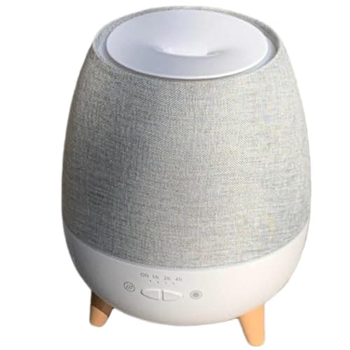 3-in-1 Dynamic Jellyfish 260ML Essential Oil Diffuser for Home:Aromatherapy Diffuser for Hotel Spa Yoga Room - Cool Mist Humidifier for Bedroom with 7Colors LED Night Light for Home Relaxation