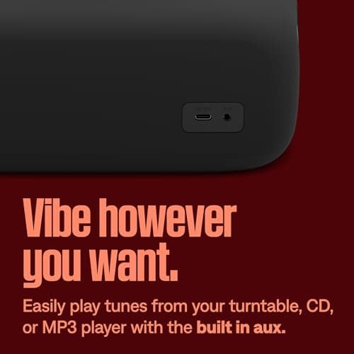 Bose SoundLink Max Bluetooth Speaker - Portable Wireless Party Speaker, IP67 Waterproof, Rope Handle, Up to 20 Hours of Playtime, USB-C, Built-in 3.5mm AUX Input, Black 6