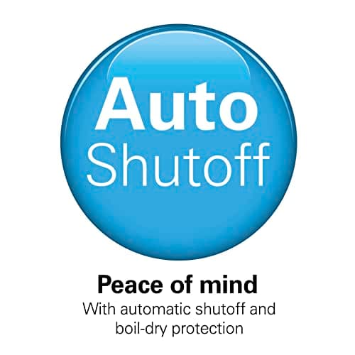 Hamilton Beach Electric Tea Kettle, Water Boiler & Heater, 1.7 Liter, Cordless Serving, 1500 Watts for Fast Boiling, Auto-Shutoff and Boil-Dry Protection, Stainless Steel with LED Light Ring (41037) 5