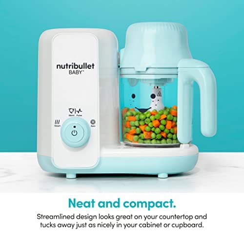 nutribullet Baby Steam + Blend, White/Blue 9