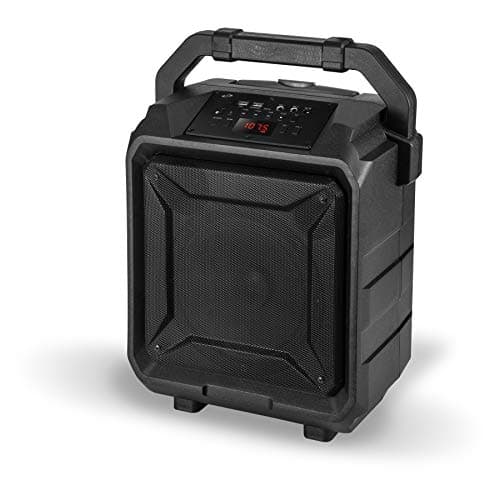 iLive ISB659B Wireless Tailgate Party Speaker, with Built-in Rechargeable Battery and Roller Wheels, Black 2