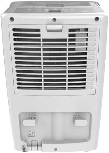 Hisense 50 Pint 3-Speed Dehumidifier with Built-in Pump, 3 Modes Auto, Continuous, Manual, White, Up to 4500 sq ft, Noise level 50 dB, HT5021KP (Renewed) 5