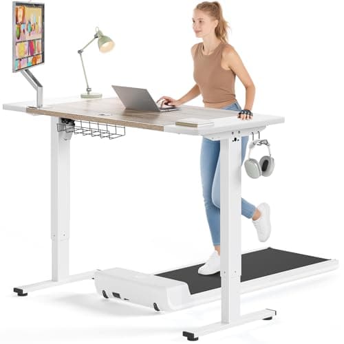 SIAGO Electric Standing Desk Adjustable - 63 x 24 Inch Sit Stand up Desk with Cable Management - 3 Memory Preset Adjustable Height Table