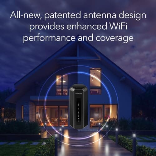 NETGEAR Nighthawk Tri-Band WiFi 7 Router (RS700S) - Router Only- BE19000 Wireless Speed (up to 19 Gbps) – 10 Gig Internet Port - Covers up to 3,500 sq. ft. – 1-Year Armor & Free Expert Help 6