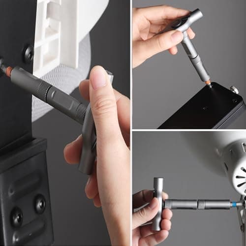 DIY Screwdriver 24 in 1, 2025 Upgrade 24 In 1 Multi Bit Magnetic Screwdriver Set Multifunctional Toolbox, 24 in 1 multifunctional household wrench screwdriver tool combination set (1) 6