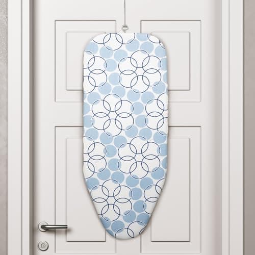 Household Essentials 122101 Small Tabletop Ironing Board with Folding Legs - Magic Rings Cover and Pad,Blue Rings 5