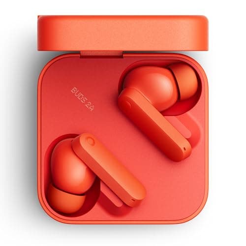 CMF Buds 2a Wireless Earbuds Active Noise Cancelling 42dB Hybrid ANC Bluetooth Headphones, 12.4mm Dynamic Driver for Big Bass, 4 Mics Clear Calls, Sport Ear Buds for iPhone, Android, Orange 9