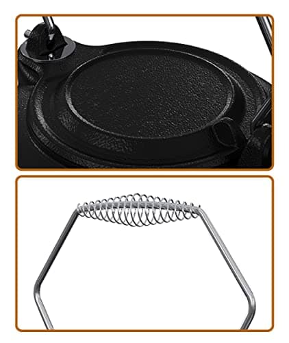 Fire Beauty Humidifying Iron Kettle，Stove Humidifier，Wood Stove Kettle，Cast Iron，Chrome handle 5