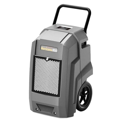 Abestorm Commercial Dehumidifier with Pump Drain Hose, 180 Pints Large Capacity Industrial Dehumidifier for Basements, Garages, Job Sites, 5 Years Limited Warranty, Grey