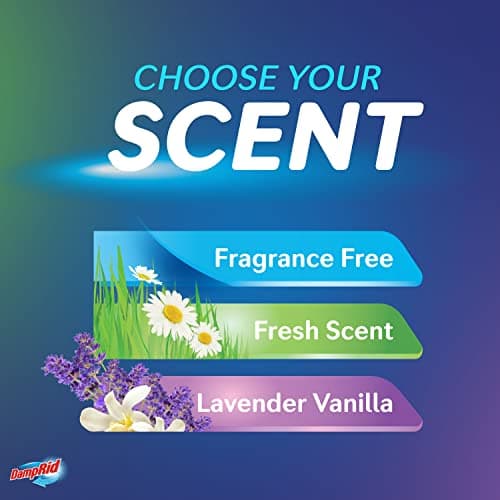 DampRid Fresh Scent Hanging Moisture Absorber, 15.4 oz., 6 Pack - Eliminates Musty Odors for Fresher, Cleaner Air, Ideal Moisture Absorbers for Closet, 10% More Moisture Absorbing Power* 8