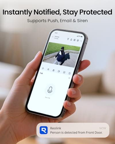 REOLINK Argus Eco+Solar Panel 2K 5MP Solar Security Camera Outdoor for Home Surveilance, Night Vision, Human/Car Smart Detection, 2.4G WiFi, No Subscription, Home Hub Compatible, Local Storage 6