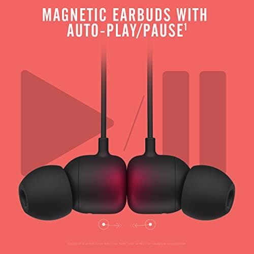 Beats Flex Wireless Earbuds - Apple W1 Headphone Chip, Magnetic Earphones, Class 1 Bluetooth, 12 Hours of Listening Time, Built-in Microphone - Black 5