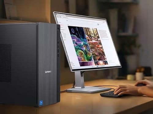 Lenovo IdeaCentre Secure & Productive Business Tower Desktop, Intel 10-Core Ultra 5 225, 8GB DDR5 RAM, 756GB Storage(256GB SSD & 500GB HDD), HDMI + VGA, Wi-Fi 6E, RJ-45, USB-C, Windows 11 Pro 6