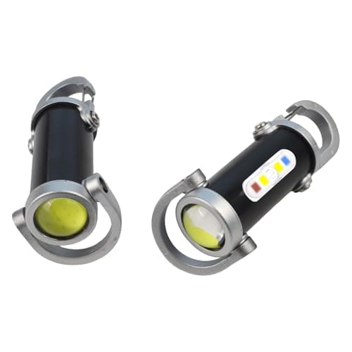 XNManaWork Super Bright Mini Keychain Flashlight Portable Rechargeable Type-C USB LED Light with Waterproof Design Multiple Lighting Modes Portable light source Function for Camping Hiking 7